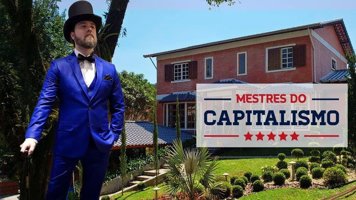 Capa: Mestres do Capitalismo<br>“#Empreendedorismo” #Meme
