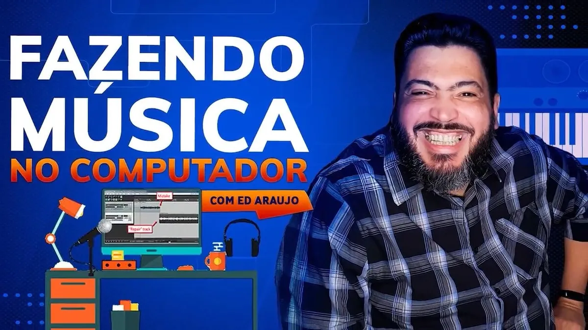 Capa: ▶️ Fazendo Música no Computador ◀️