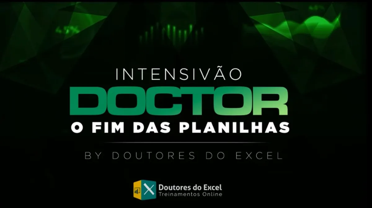Capa: ▶️ Intensivão DOCTOR – O Fim das Planilhas (Outubro/2021) ◀️