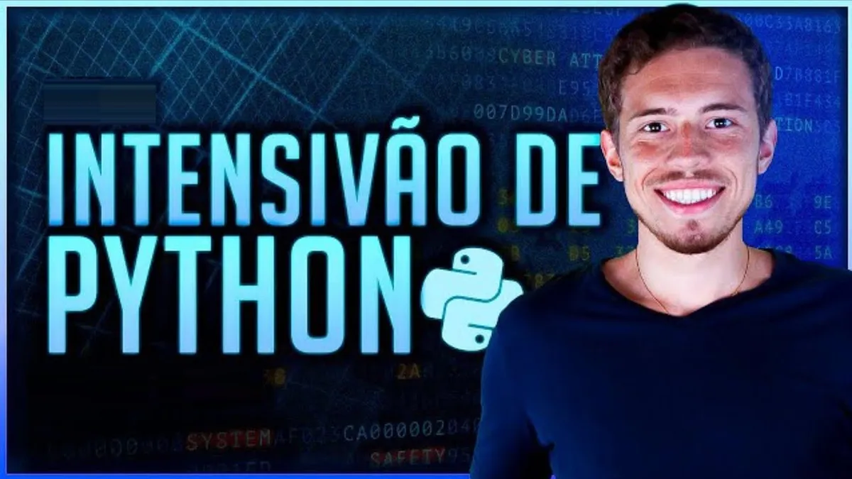 Capa: ▶️ Intensivão de Python (Agosto/2021) ◀️