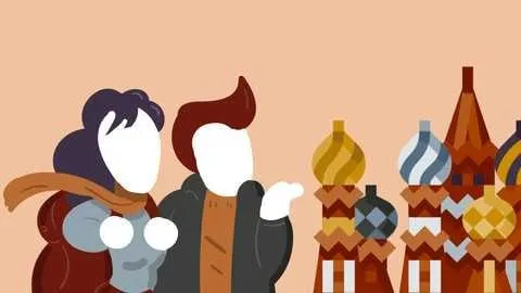 Capa: ▶️ Curso Básico de Russo e Vocabulário Para Turismo ◀️