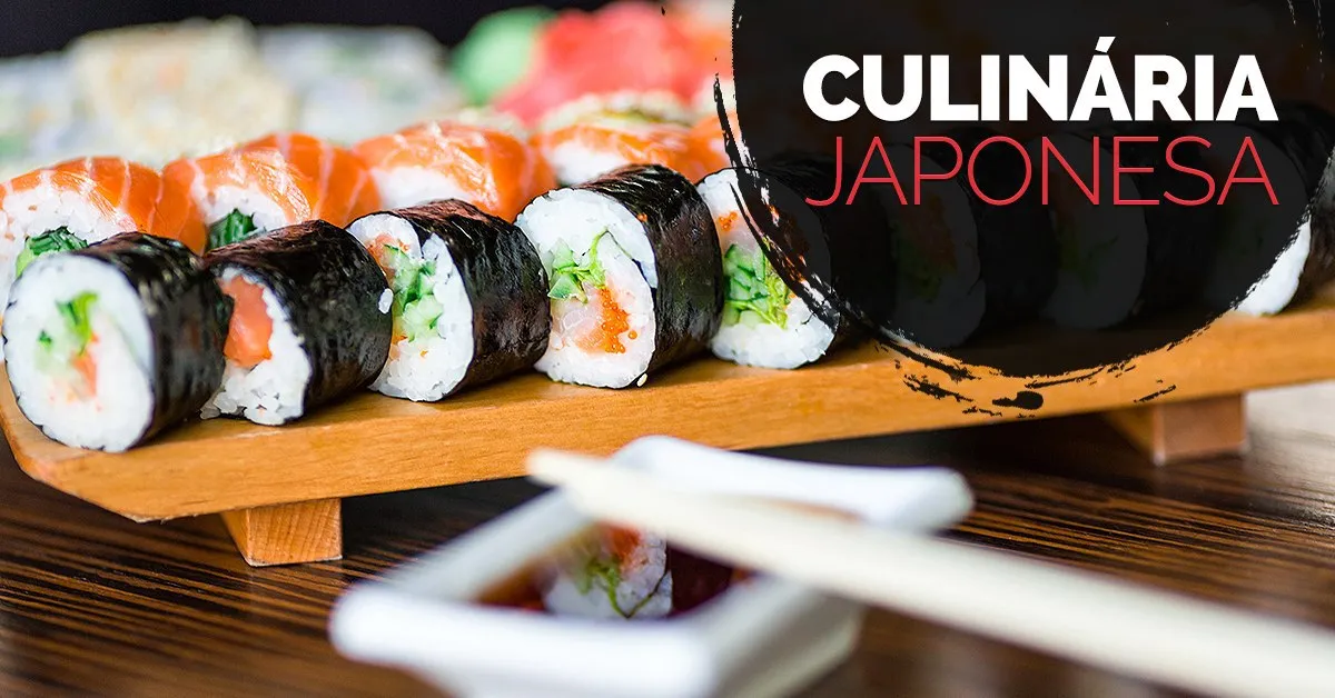 Capa: Curso de Culinária Japonesa