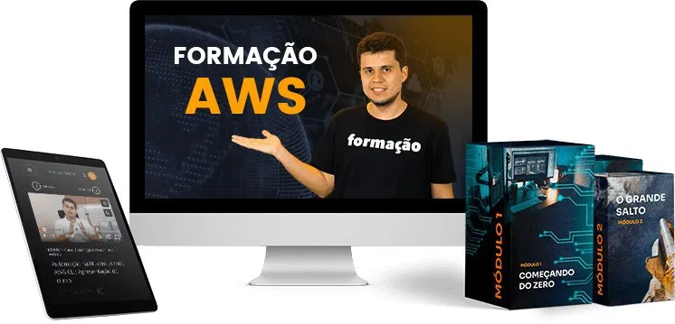 Capa: Formação AWS 3.0 – Henrylle Maia