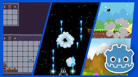 Capa: Aprenda a Criar Jogos com a Godot 3.2 sem Dificuldade