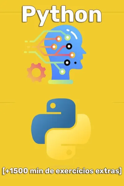 Capa: Python do Básico ao Avançado [+1500 min de exercícios/extras] – Programando Ideias