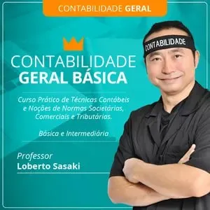 Capa: Contabilidade Geral Básica – Loberto Sasaki