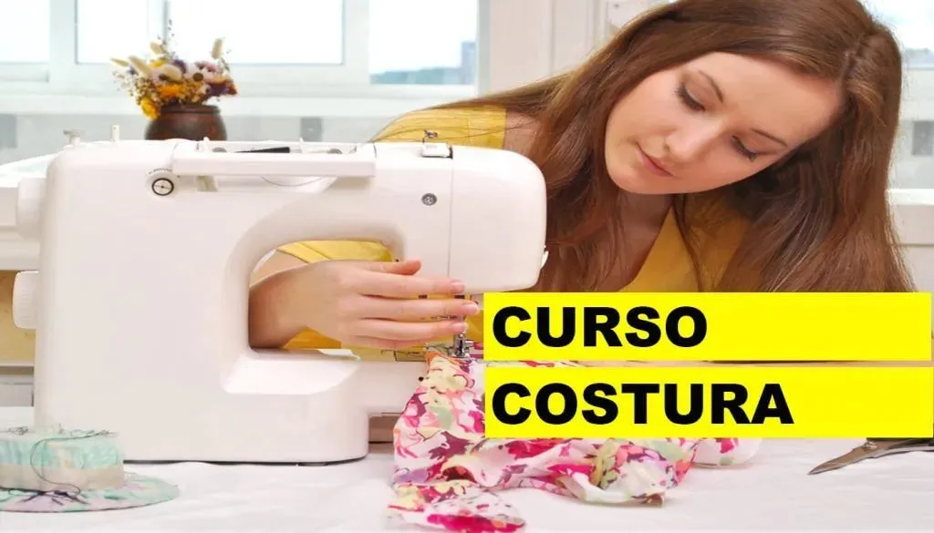 Capa: Curso de Costura à Máquina – Anna Paula Ramalho