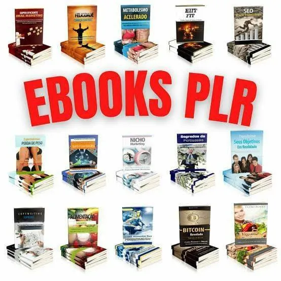Capa: +100 EBOOKS PLR’s GRATUITOS PARA REVENDA