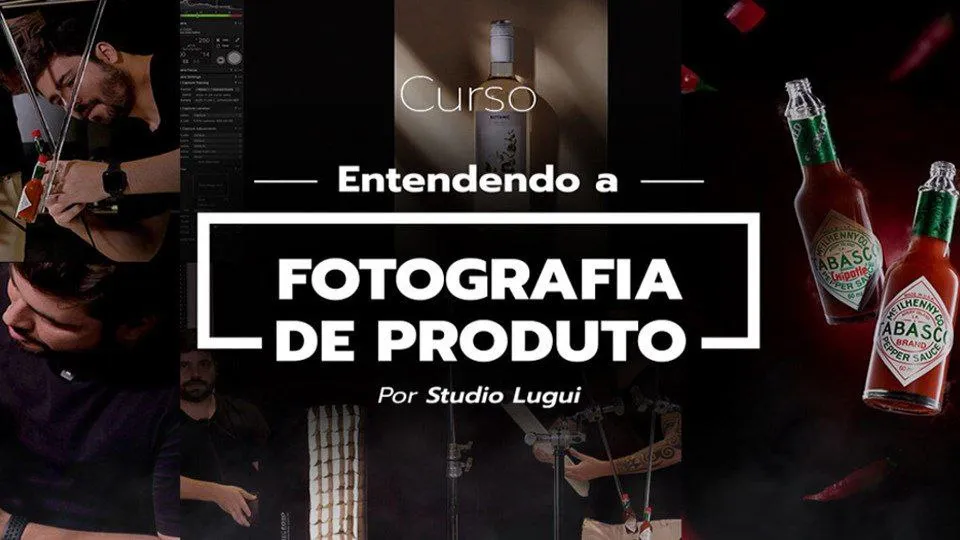 Capa: Entendendo a Fotografia de Produto – Lucas Ismael, Guilherme Martins (Studio Lugui)