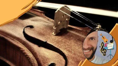 Capa: Curso de Introdução ao Violino
