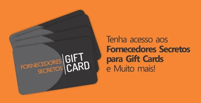 Capa: Fornecedores Secretos – Gift Card
