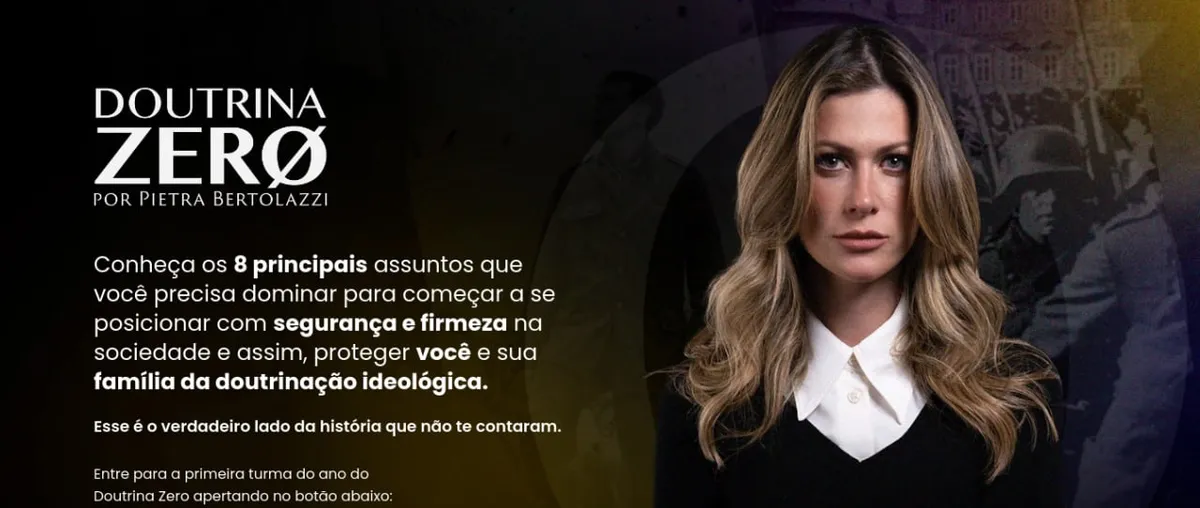 Capa: Doutrina Zero – Pietra Bertolazzi