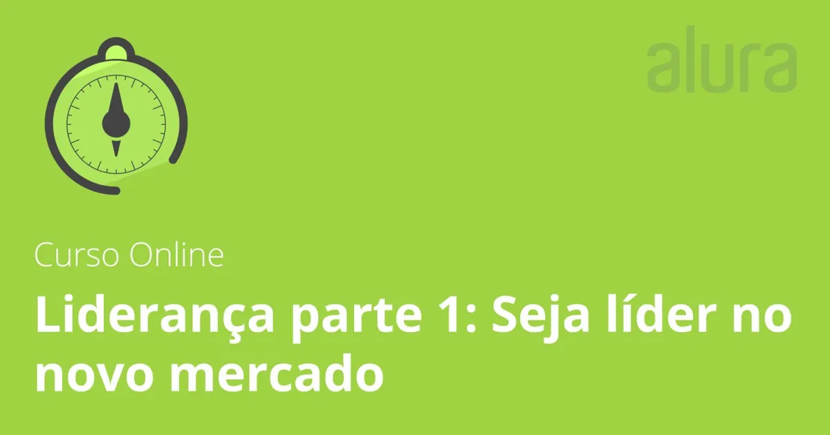 Capa: Liderança no Novo Mercado-Alura-2019